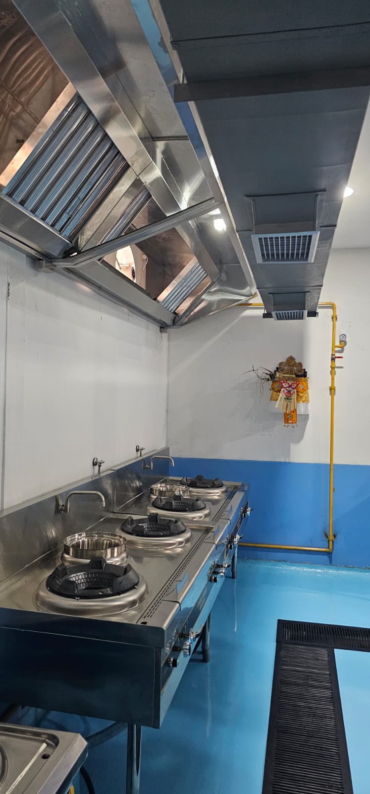 Dapur hood & gas