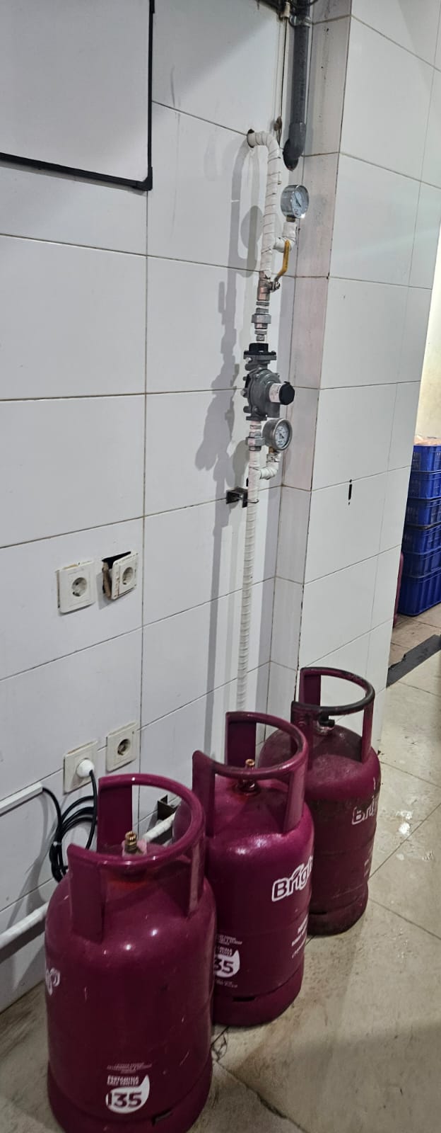 Sentral gas LPG Bright Gas