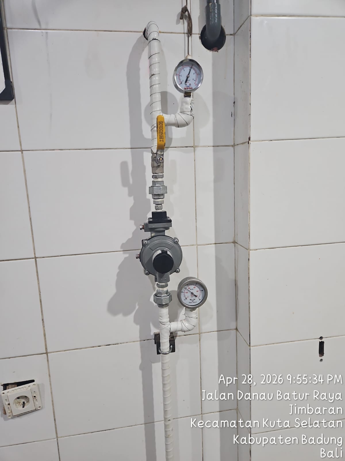 Regulator gas low pressure